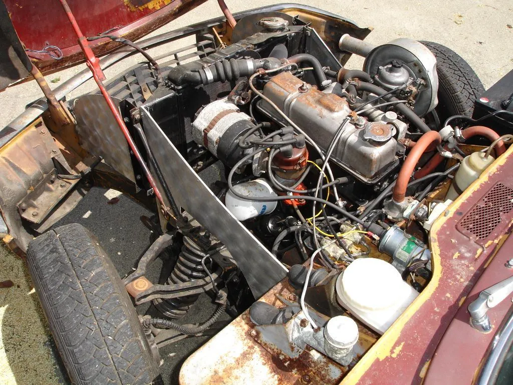 Summer Project Car - Engine Bay